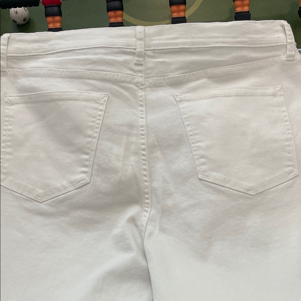a.n.a High-Rise Flare White Jeans 16 Tall 31” Inseam pockets front and back - Picture 10 of 15